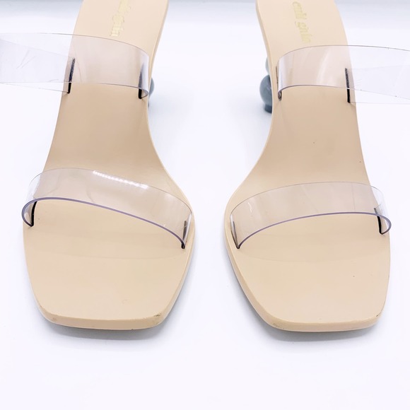 CULT GAIA Meta Bauble-Heel Vinyl Mules - Picture 11 of 14